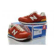 Chaussure New Balance Running 574 Homme en Rouge Pas Cher